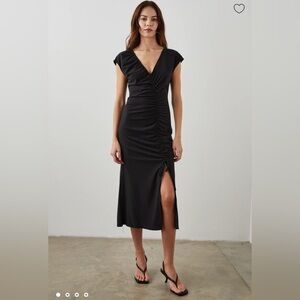 Rails Auren Dress
Elegant Black Ruched Dress size small